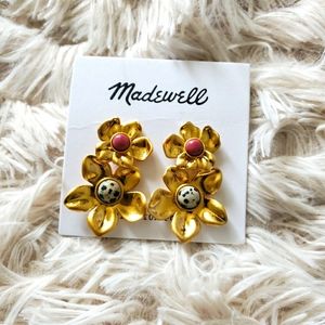 Floral earrings